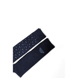 Emporio Armani Underwear Blue Cotton Sock