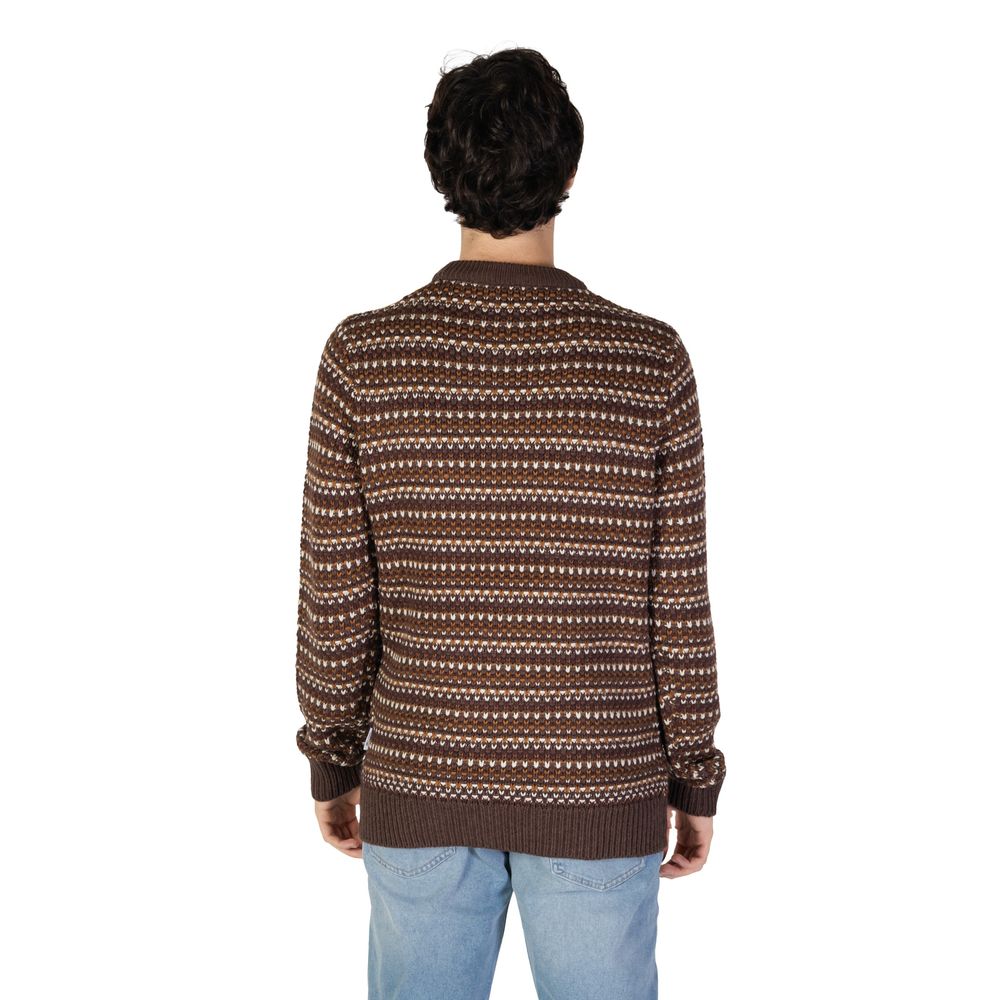 Only & Sons Brown Cotton Sweater