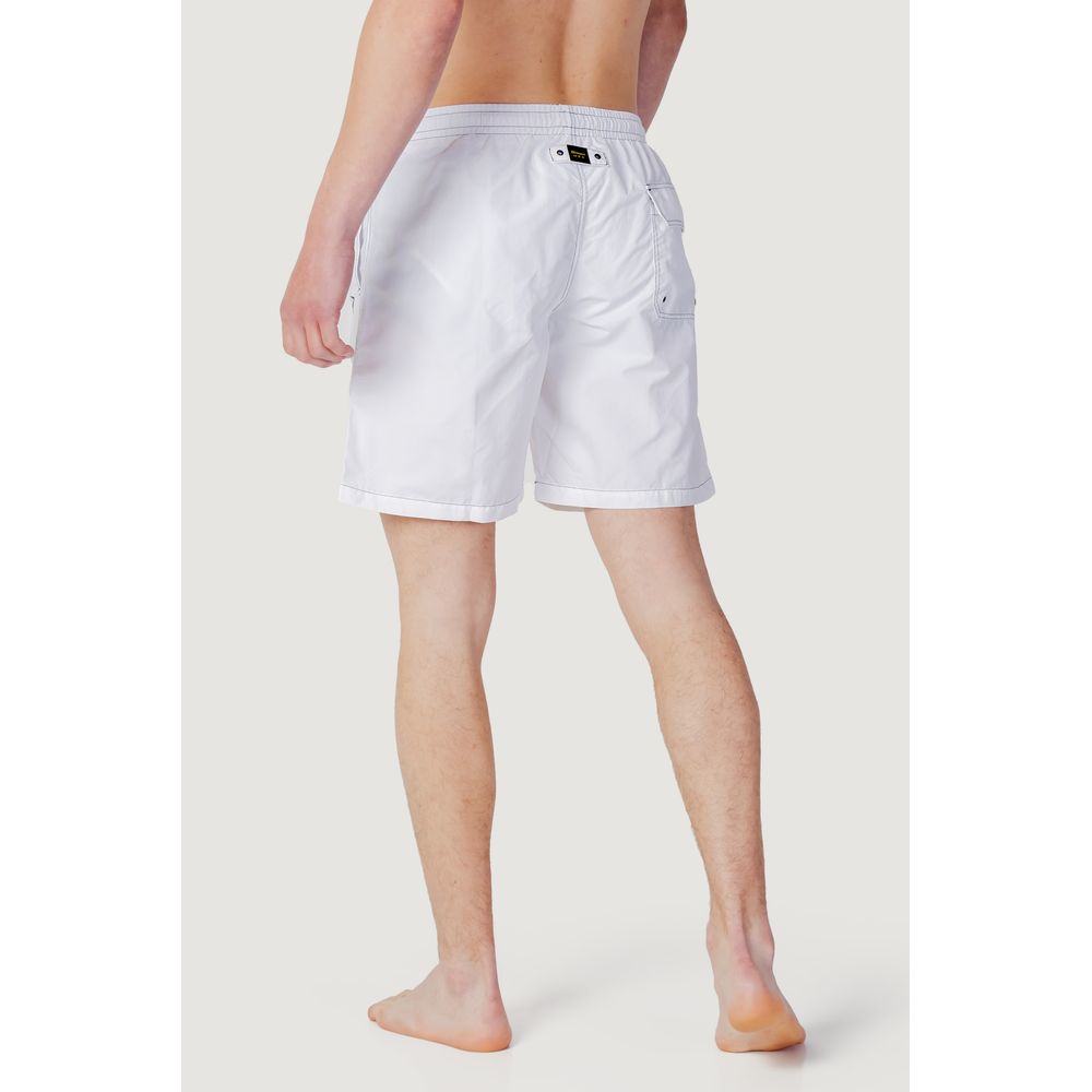 Blauer White Polyester Swimwear