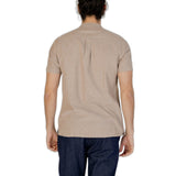 Hamaki-Ho Beige Linen Shirt