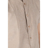 Hamaki-Ho Beige Linen Shirt