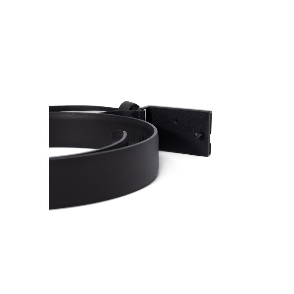 Antony Morato Black Leather Belt