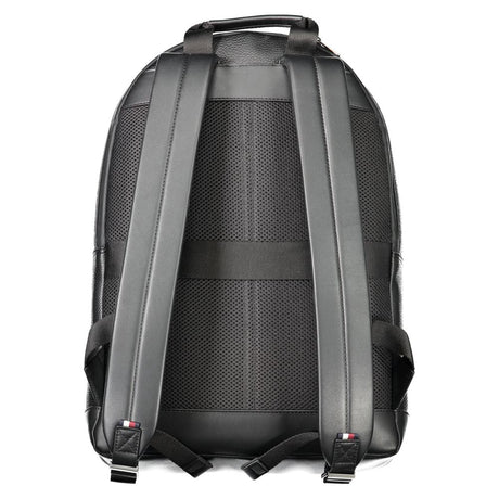 Tommy Hilfiger Black Polyester Backpack