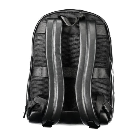 Tommy Hilfiger Black Polyester Backpack