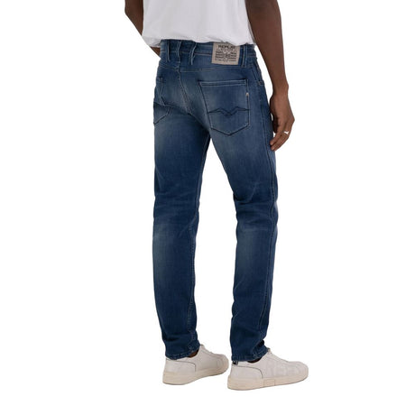 Replay Blue Cotton Jeans & Pant