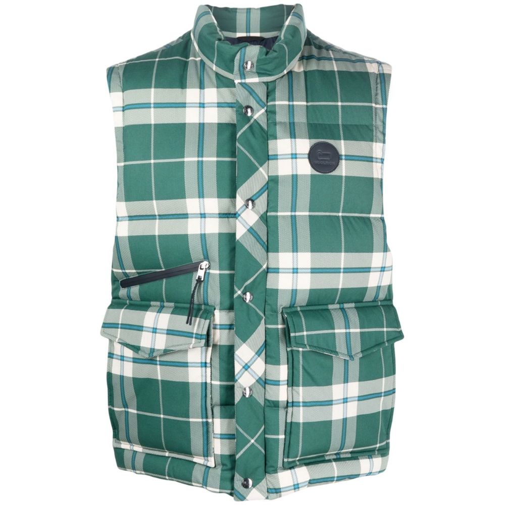 Woolrich Green Polyester Vest