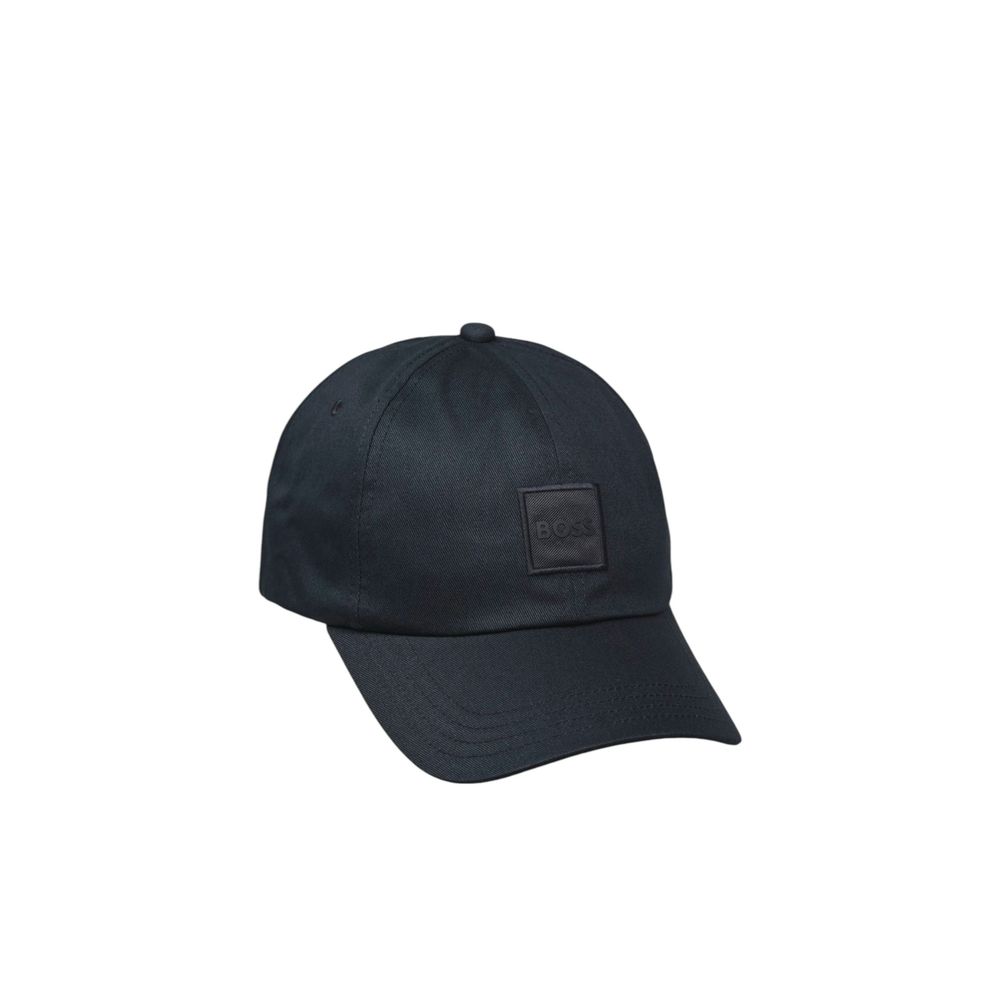 Hugo Boss Blue Cotton Hats & Cap