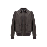 Brunello Cucinelli Leather Jacket