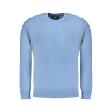 Hugo Boss Blue Cotton Sweater