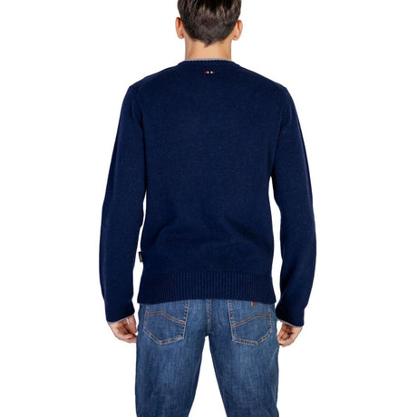 Napapijri Blue Wool Sweater