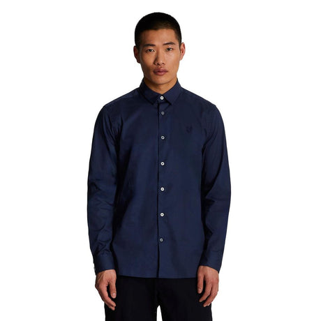 Lyle & Scott Blue Cotton Shirt