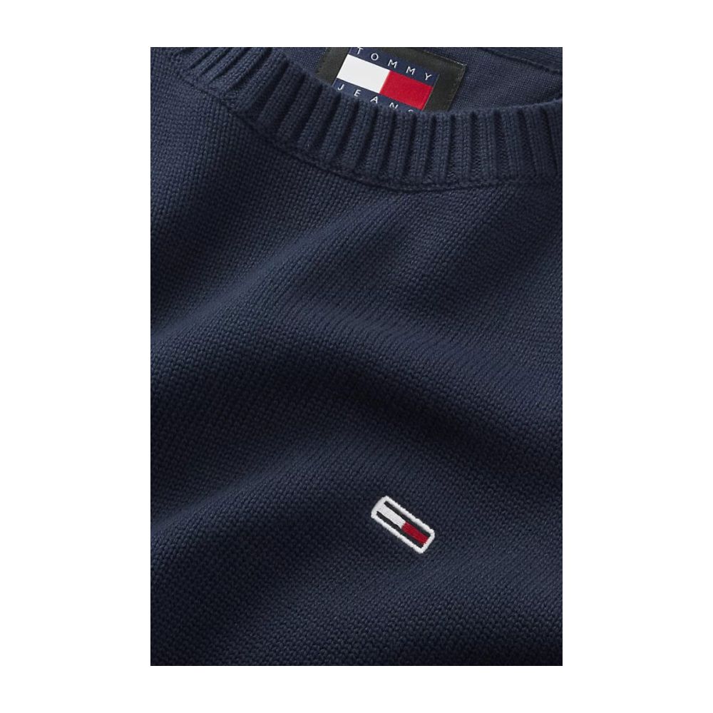 Tommy Hilfiger Jeans Blue Organic Cotton Sweater