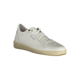 Blauer White Polyester Sneaker