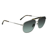 Lacoste Gray Metal Sunglasses