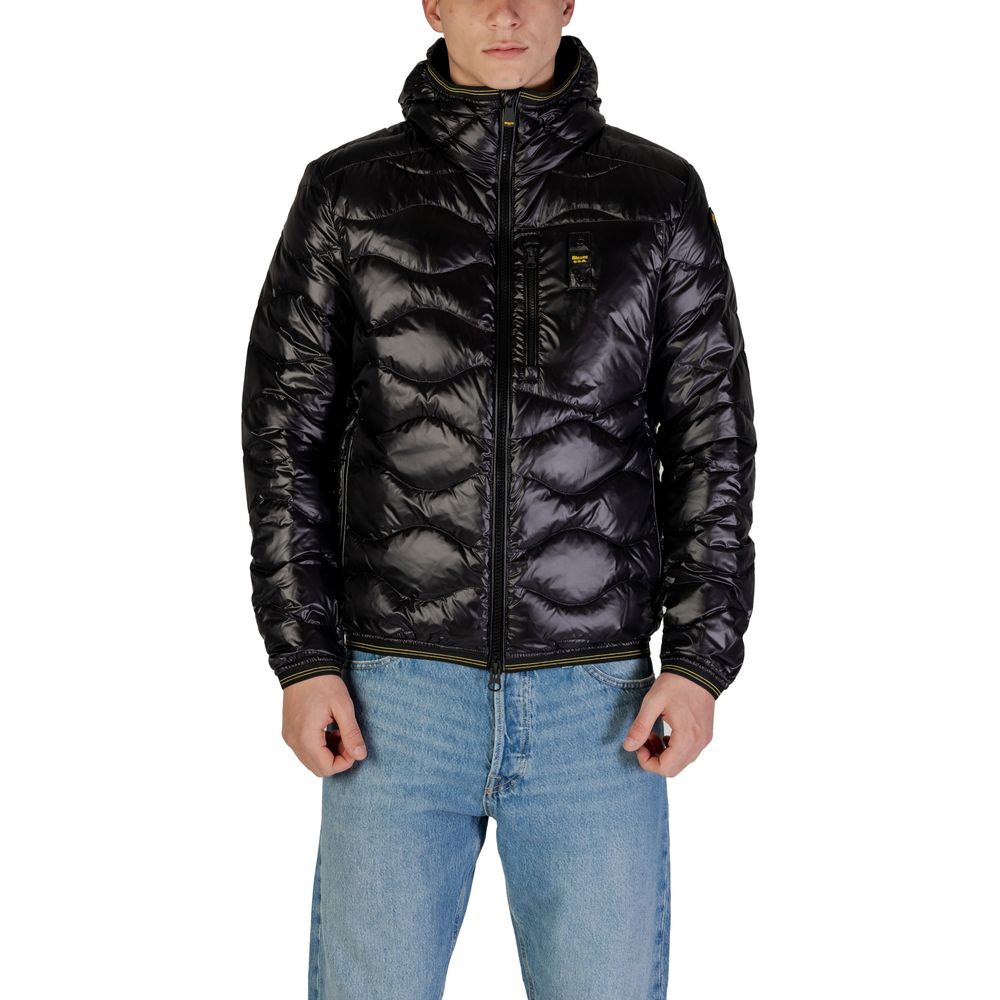 Blauer Black Polyamide Jacket