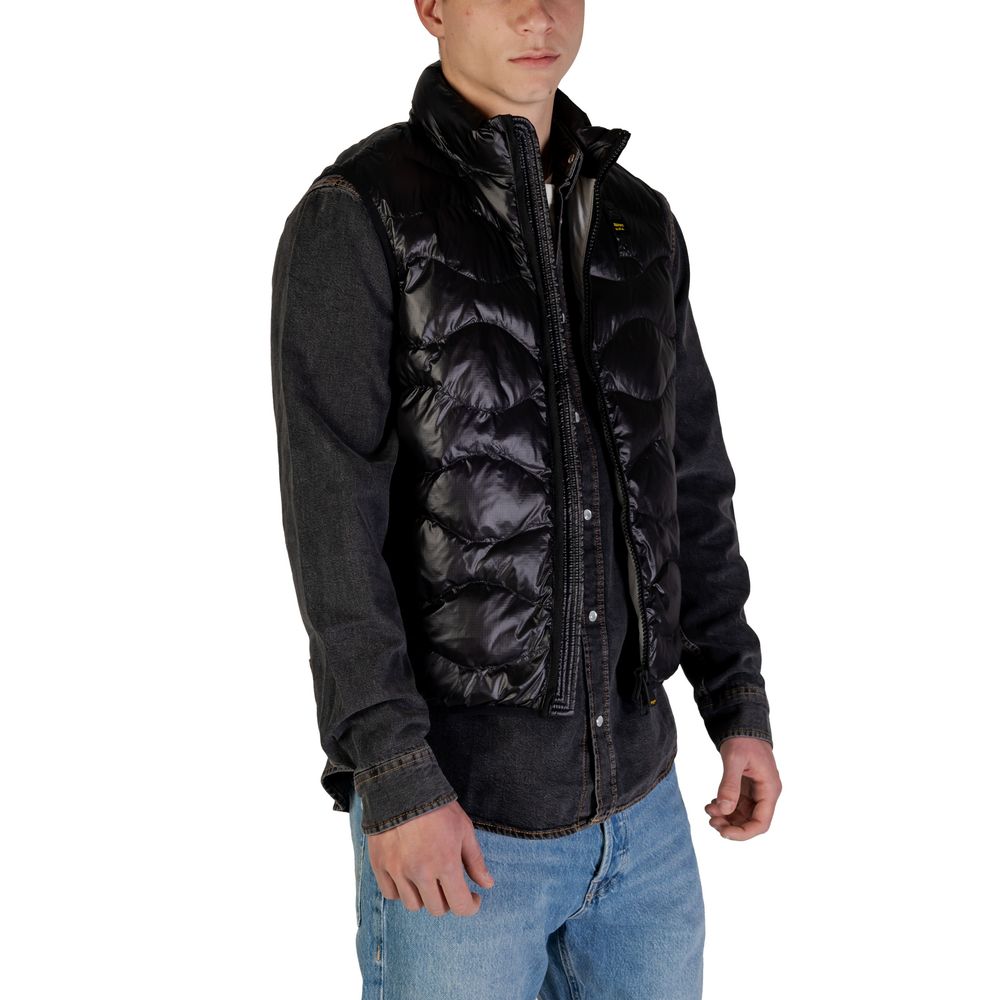 Blauer Black Polyamide Jacket