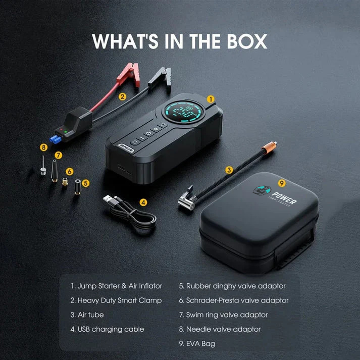 Power Jump Starter | 4-in-1